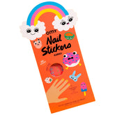 Pegatinas Omy Kawaii para uñas con diseños divertidos y duraderos para todo el día.