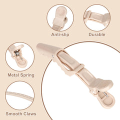 Ondder pinza aligator, gran tamaño para cabello grueso y engrosado sin esfuerzo