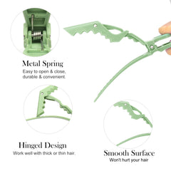 Ondder pinza con dientes resistentes para cabello grueso y fino.