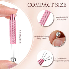 ONESING pink ball grabber kit in stainless steel for durability