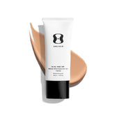 OneSkin OS-01 Shield tinted mineral sunscreen bottle front showing the product for all skin tones.