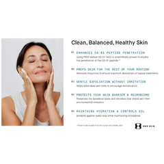 Dermatologist-tested seal visible on OneSkin PREP packaging