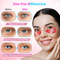 Onespring parche ojos, aplicación rápida para una mirada fresca.