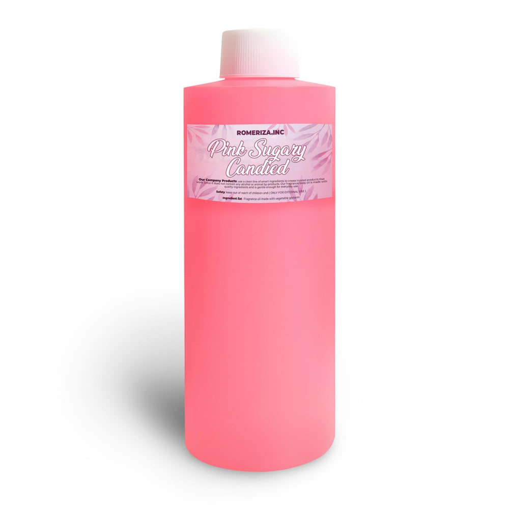 Onisavings aceites corporal fragancia rosa dulce en botella plástica para aroma duradero.