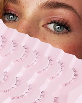 Onlyall false bottom lashes R-2 pack offers natural lower-lash fullness for daily wear.