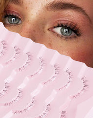 Onlyall false bottom lashes R-2 pack offers natural lower-lash fullness for daily wear.