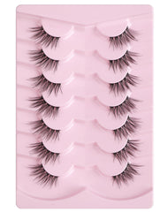 Onlyall lashes on diverse eye shapes suitable for almond, round, hooded eyes.
