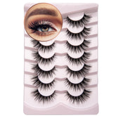 Onlyall Lashes mink closeup shows natural wispy 16mm look for daily wear