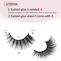 Onlyall Lashes thin-band application for a comfortable, seamless lash line