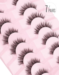 Onlyall Natural Lashes thin-band lashes provide a nearly invisible band for seamless day-to-day use.