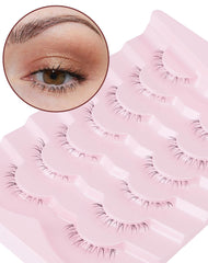 Onlyall thin-band lashes feel lightweight and comfortable throughout the day.