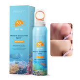ONSART reef-safe sunscreen spray with 360° nozzle for even beach coverage
