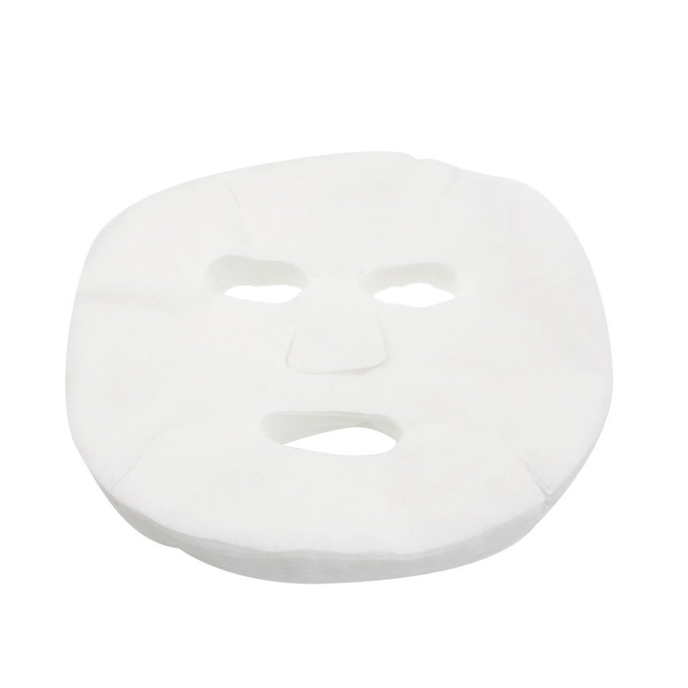 Onwon mascarilla facial de hoja de fibra blanca, suave y conveniente