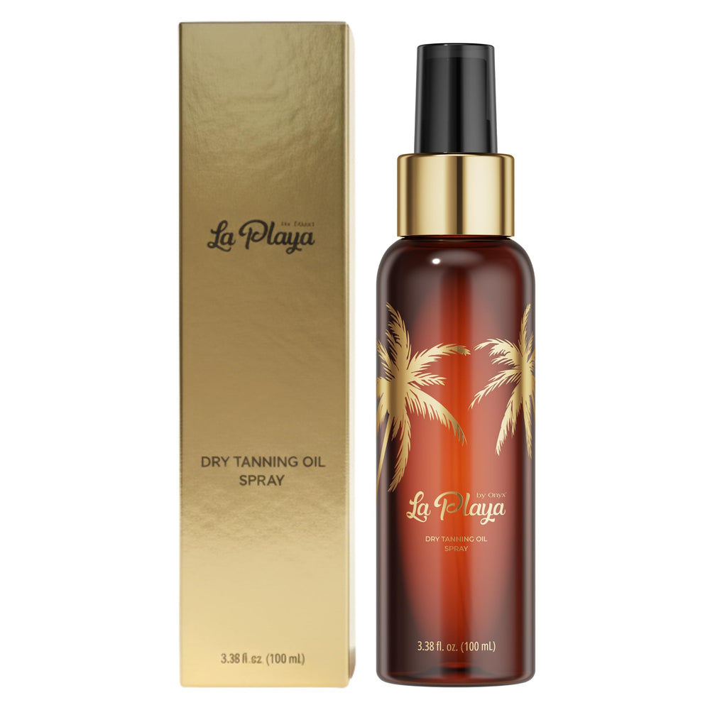 Onyx Bronceado Seco La Playa: botella para aplicación suave durante la exposición solar.