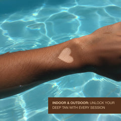 Onyx Bronceado Seco sin coloración instantánea, se activa con rayos ultravioleta.