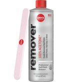 Onyx Professional quita esmalte con acetona en botella de 473 ml, fácil de usar