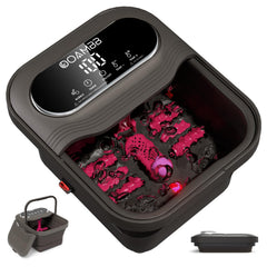OOAMBB collapsible foot spa with heat and bubble for at home relaxation