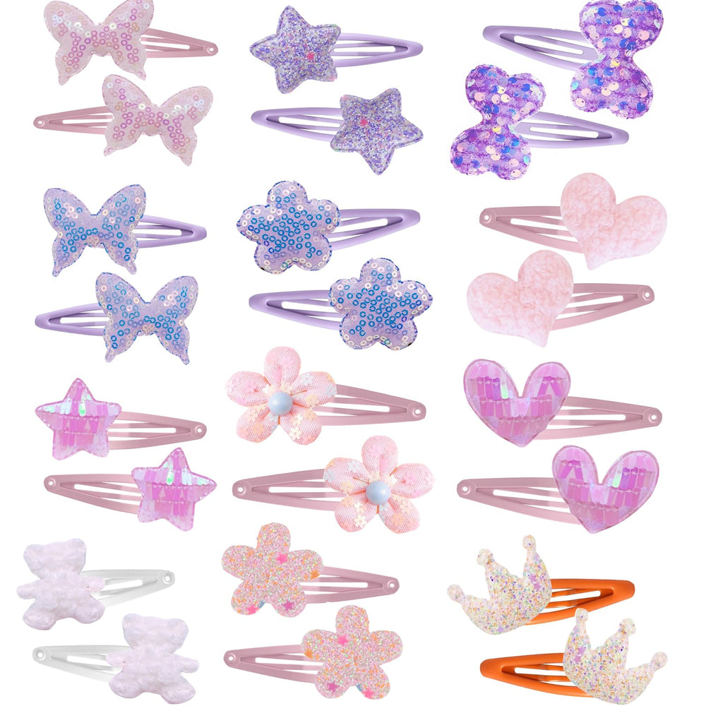 Ooosonlu glitter butterfly clip for secure, decorative styling