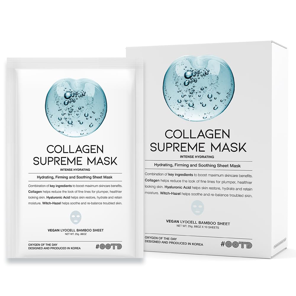 #OOTD mascarilla colágeno para rostro, aplicación suave y calmante