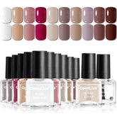OpenLive Esmalte 12 piezas, paleta de colores vibrantes para estilos de uñas variados