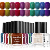 OpenLive Esmalte Reflectante Destellos para uñas brillantes bajo la luz