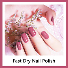 OpenLive nail polish on nails with a glossy, long-lasting finish.