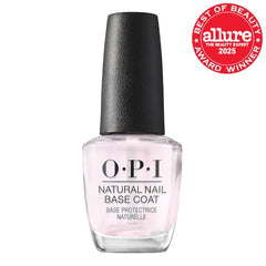 OPI Base natural para uñas con brillo alto y secado rápido