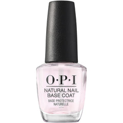 OPI Base natural para uñas con brocha ancha profesional para cobertura suave