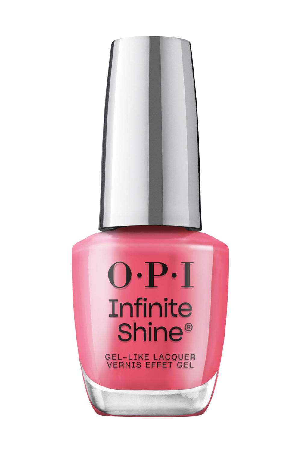 OPI Brillo Infinito Margarita de Fresa, bote, acabado duradero para uñas.