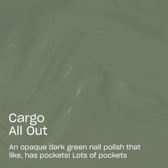 OPI Cargo All Out, aplicación con Pro-Wide, resultado uniforme y rápido.