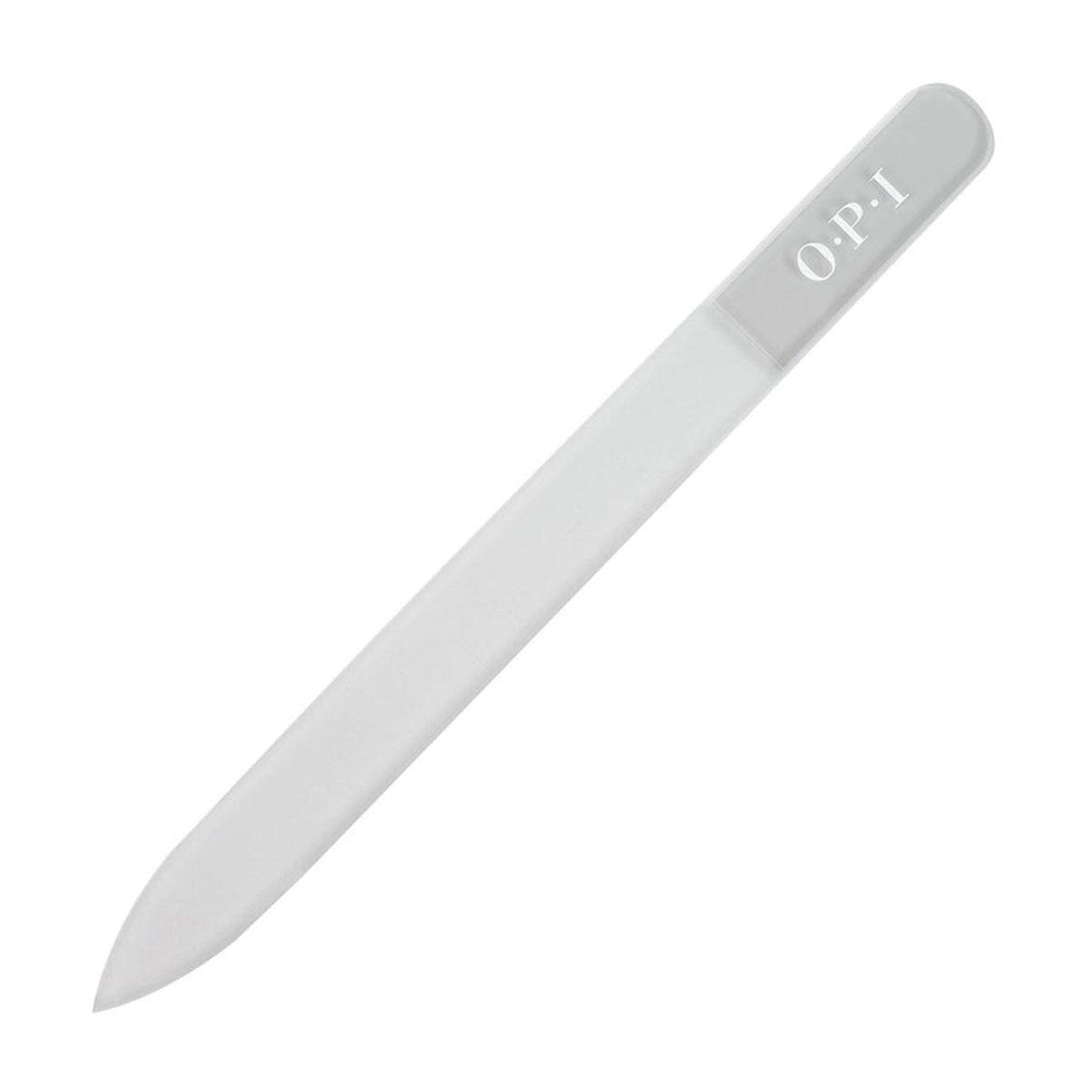 OPI Crystal Nail File with hardened glass for smooth filing and easy sanitization