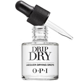 OPI Drip Dry: botella con gotas para secado rápido de uñas.
