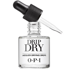 OPI Drip Dry: botella con gotas para secado rápido de uñas.