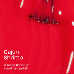 OPI Cajun Shrimp acabado brillante para look de salón