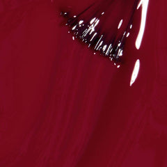 OPI Miami Beet: muestra de color púrpura vibrante para uñas.