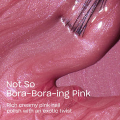 OPI Not So Bora-Bora-ing Pink, pincel Pro ancho para aplicación suave y rápida