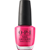 OPI Rosa Flamenco: botella frontal muestra color intenso y acabado duradero