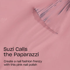 OPI Suzi Llama al Paparazzi: pincel ancho para cobertura suave