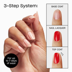 OPI esmalte uñas con aplicador amplio, cobertura uniforme sin esfuerzo.
