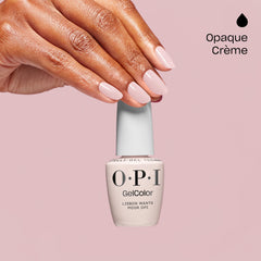 OPI GelColor Lisbon Wants Moor nail-art-ready layer on natural nail