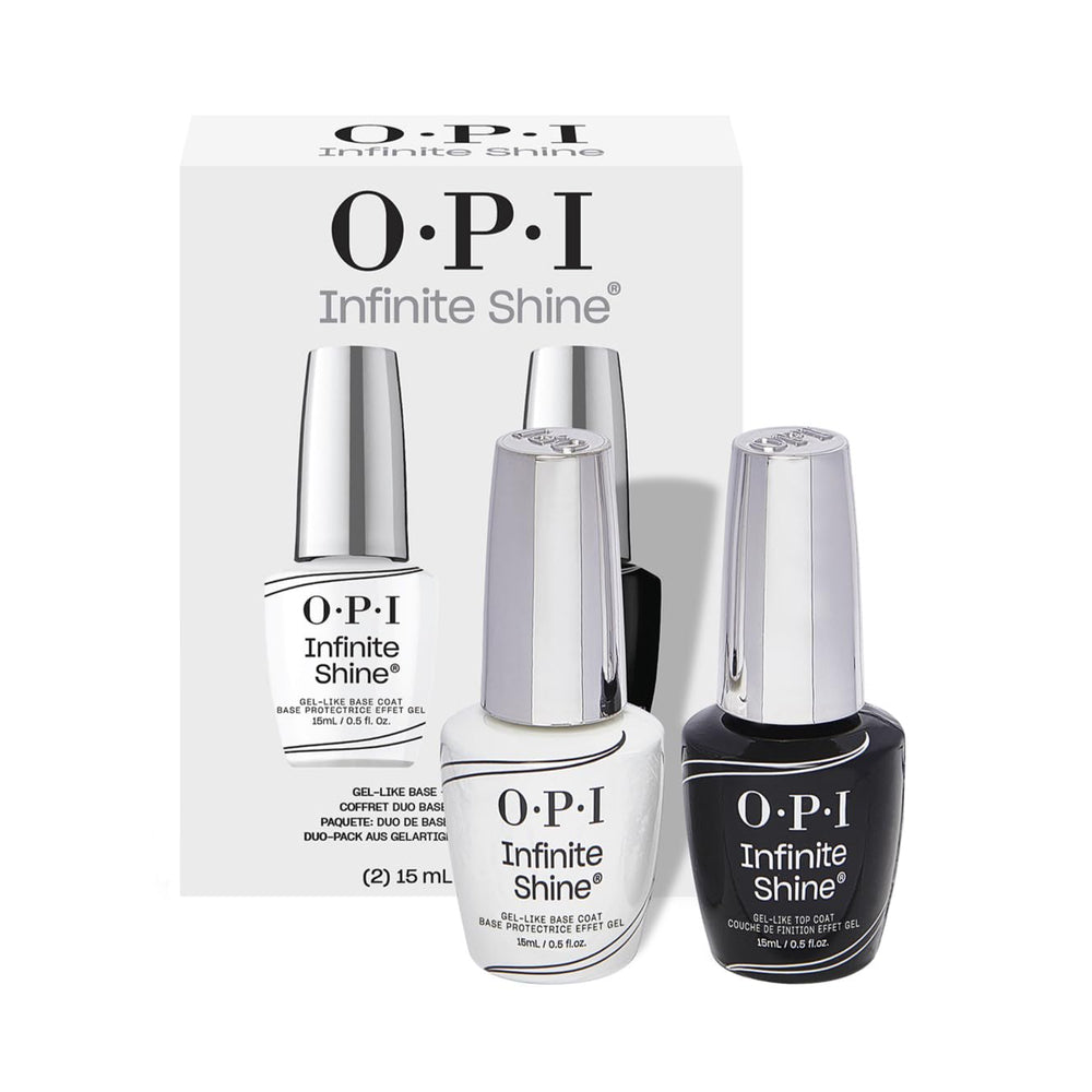 OPI Infinite Shine base coat bottle for a durable foundation.