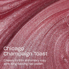 OPI Infinite Shine Chicago Champaign Toast, pincel pro amplio asegura color uniforme.