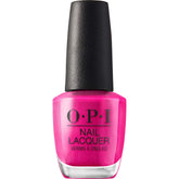 OPI La Paz-itively Hot ofrece brillo intenso para uñas.