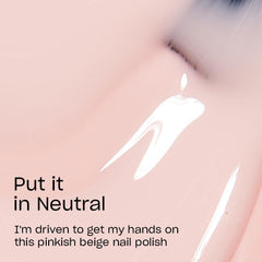 OPI Put it in Neutral: pincel ancho para cobertura suave y uniforme.
