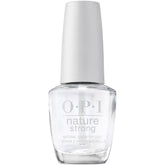 OPI Nature Strong: botella frontal que muestra un acabado natural y duradero.
