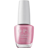 OPI Nature Strong Conocimiento es Flor, bote rosado suave para acabado natural y pulido
