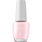 OPI Nature Strong frasco rosa suave, esmalte vegano de alto rendimiento.