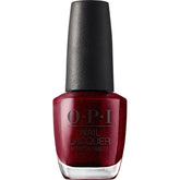 OPI No Soy Realmente una Camarera: tono rojo oscuro para uñas duraderas.