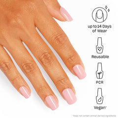 OPI On Point Baby Take a Vow: diseño squoval rosa suave para uso diario