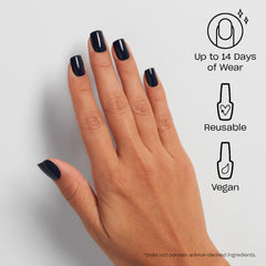 OPI On Point Midnight Mantra: aplicación rápida con adhesivo para sujeción segura